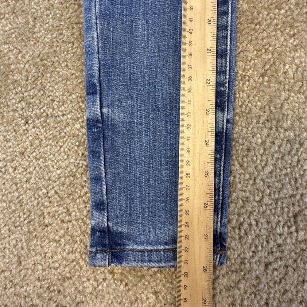 Judy Blue Skinny Fit Jeans Womens Size 0/24 High Rise Denim Blue Ankle F680 - Picture 14 of 16